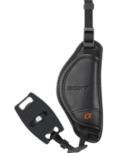 STP-GB1 AM Hand Strap in pelle Nera per Sony Alpha 2